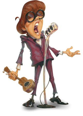 Eugene sings