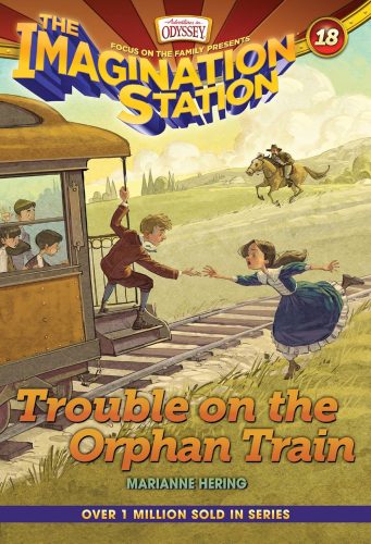 Book 18: Trouble on the Orphan Train cover